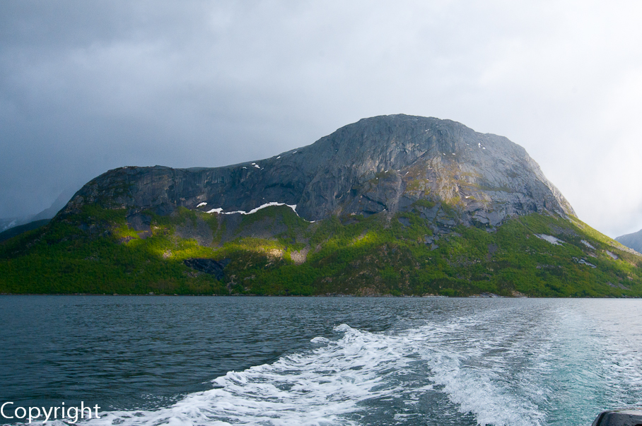 Flott fjell i Grunnfjordbotn
